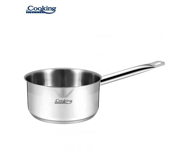 Caserola inox 20x10 cm, 3 L, Potrivita pentru INDUCTIE, MAESTRO