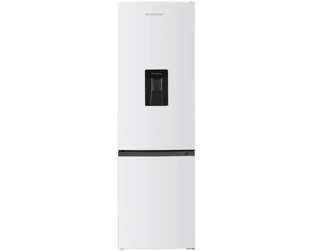 Combina frigorifica Heinner HC-HM260WDE++, Clasa E, 260l, dozator de apa, usi reversibile, H 180cm, alb