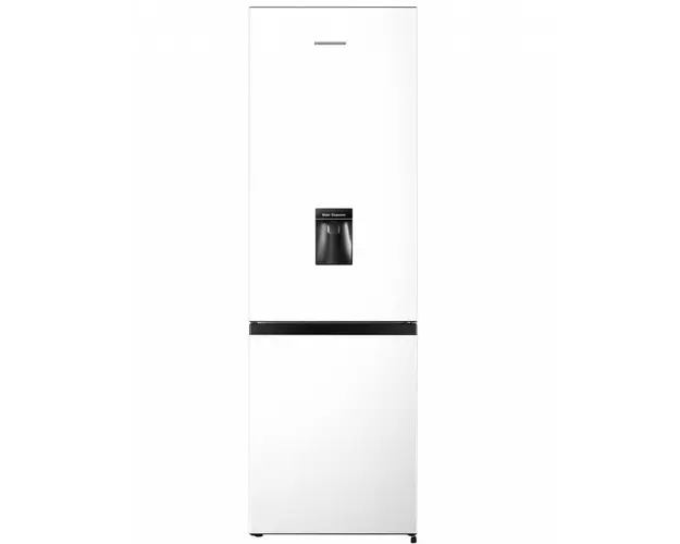 Combina frigorifica Heinner HC-HS268WDF+, clasa F, 268L, dozator de apa, iluminare LED, usi reversibile, H 180cm, Alb