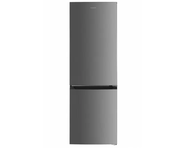 Combina frigorifica Heinner HCNF-HM293XF+, No Frost, clasa F, 293L, iluminare LED, H 186cm, Apect inox