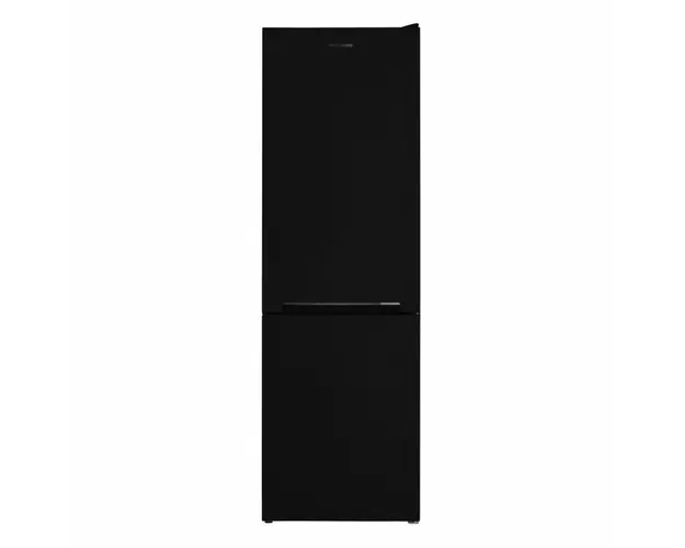 Combina frigorifica Heinner HCNF-V291BKE++, 294 l, Clasa E, No Frost, Display interior, Freezer Shield, Iluminare LED, Control electronic, H 186 cm, Negru