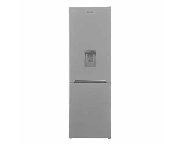 Combina frigorifica Heinner HCNF-V291SWDE++, 294 l, No Frost Multicooling, Clasa E, Freezer Shield, Iluminare LED, functie ECO, H 186 cm, Argintiu
