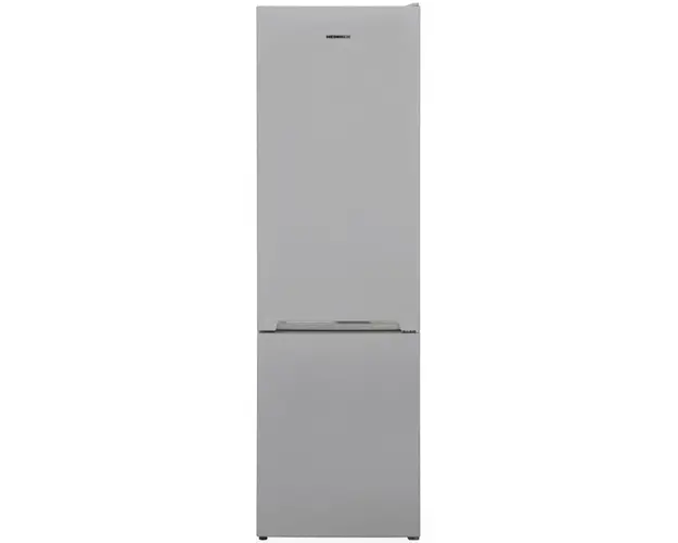 Combina frigorifica Heinner HC-V288SE++, 288 l, Less frost, Clasa E, Control mecanic, Iluminare LED, H 170 cm, Argintiu