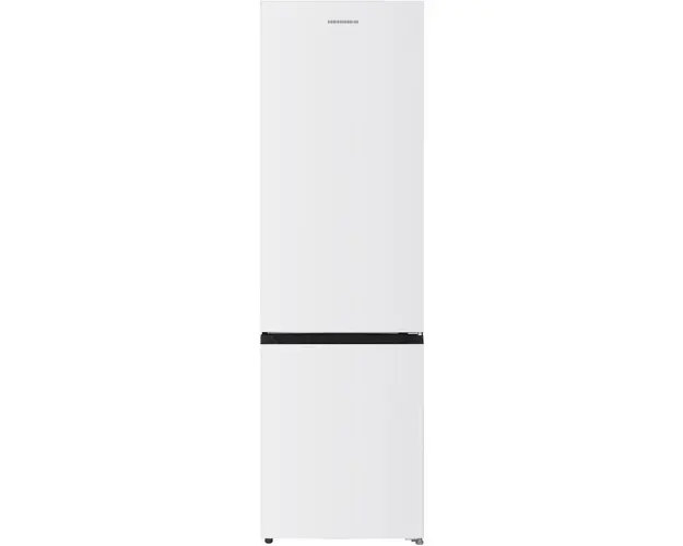 Combina frigorifica Heinner HCNF-HM326E++, 326 l, No Frost, Clasa E, Control electronic, Iluminare LED, H 201 cm, Alb