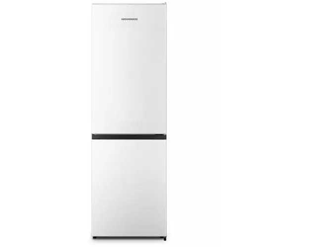 Combina frigorifica Heinner HCNF-HS304F+, 304 l, No Frost, Multi Air Flow, Control electronic, Lumina LED, Clasa F, H 186 cm, Alb