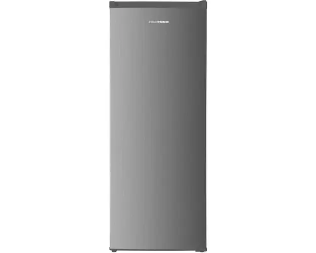 Congelator Heinner HFF-168NHXF+, clasa F, 168L, usa reversibila, aspect inox
