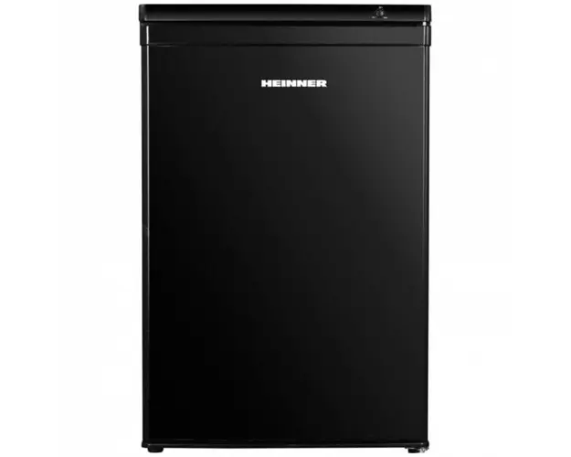 Congelator Heinner HFF-HM91BKE++, 91 l, 4 sertare, Clasa E, Control mecanic, H 85 cm, Negru