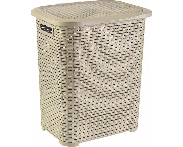 Cos de rufe din plastic Heinner HR-AT-7019B, 45 L, 35.5 X 41 X 46 cm, Bej