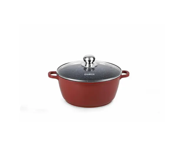 CRATITA ALUMINIU+CAPAC 20x9CM, 2.5 L, CALABRIA, INDUCTIE