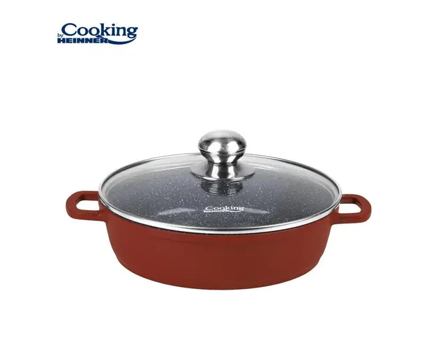 CRATITA ALUMINIU+CAPAC 24X6.5CM, 2.6L, CALABRIA, INDUCTIE