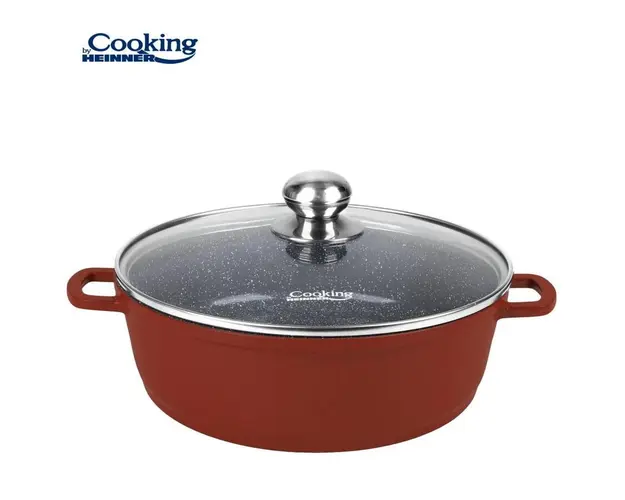 CRATITA ALUMINIU+CAPAC 36x9.5CM, 8.8L, CALABRIA, INDUCTIE