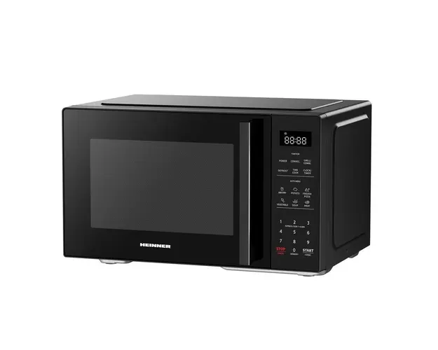 Cuptor cu microunde Heinner HMW-MD23AFBK, 23 l, Control digital, 900 W, Negru