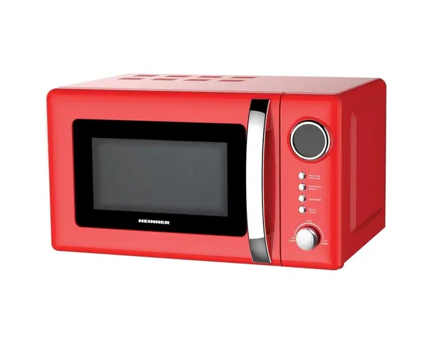 Cuptor cu microunde HMW-20GRD, 20 l, 700 W, Digital, Grill, Rosu