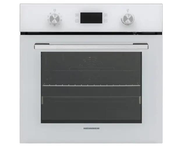 Cuptor incorporabil Heinner HBO-V659GCDRC-GWH, Multifunctional, Autocuratare catalitica, 69 l, Clasa A, Timer digital, Display touch, Grill rapid, Iluminare, Blocare display, Sticla Alba