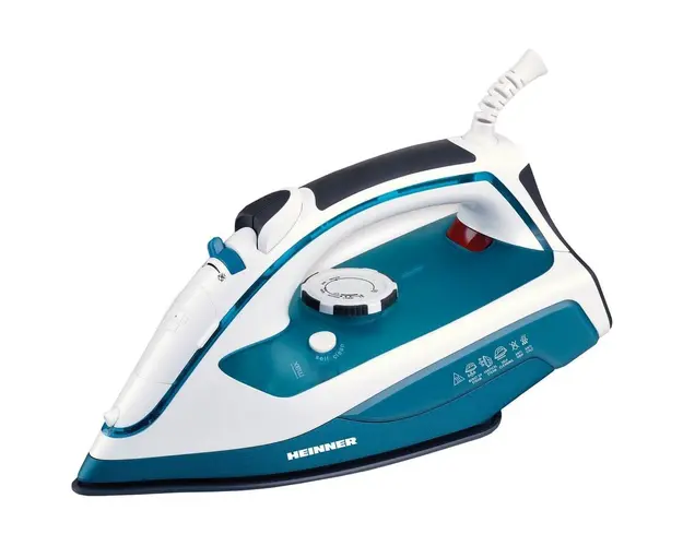 Fier de calcat HSI-2400TQ, 2400 W, Talpa ceramica, Turquoise