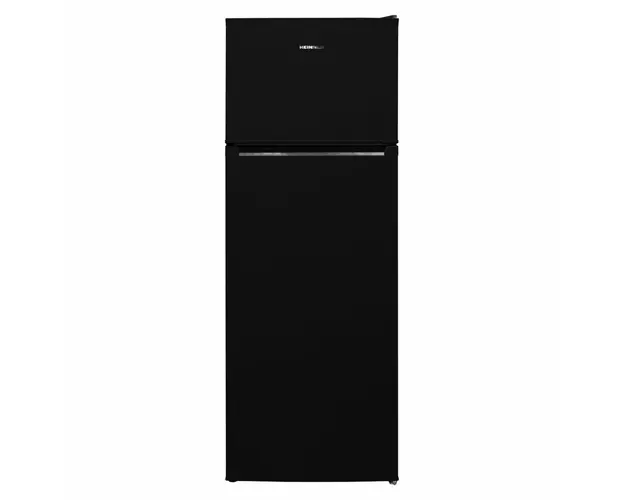 Frigider cu 2 usi Heinner HF-V212BKE+, Clasa E, 212l. usi reversibile, H 145cm, negru