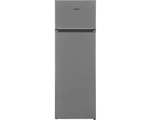 Frigider cu doua usi Heinner HF-V240SF+, 242 l, Clasa F, Less Frost, H 160 cm, Argintiu