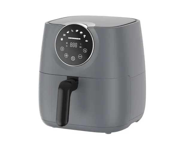 Friteuza cu aer cald smartfry HAF-B6GREY1700, 1700w, capacitate 5.7l, display digital cu control touch, termostat reglabil 80-200 grade, timer 60 min, Gri antracit
