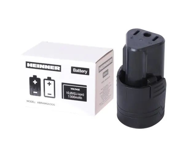 Acumulator Heinner AMGA005, 10.8 V, 1300 mAh, compatibil cu masina de gaurit Heinner AMGA005