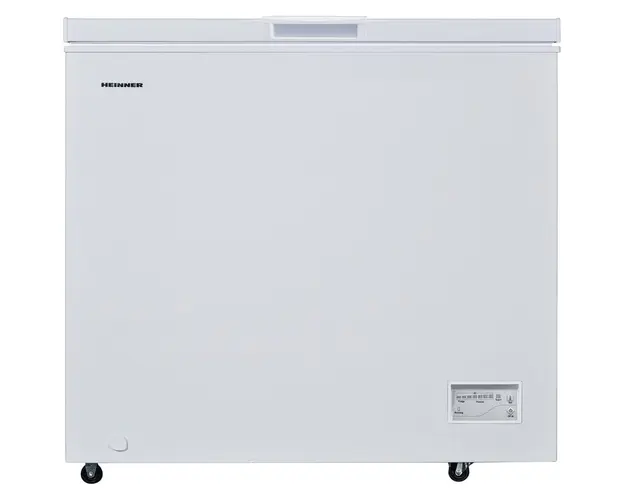Lada frigorifica Heinner HCF-200CNHE++, 198 l, Clasa E, Compresor inverter, Control electronic, Functionalitate frigider, Alb