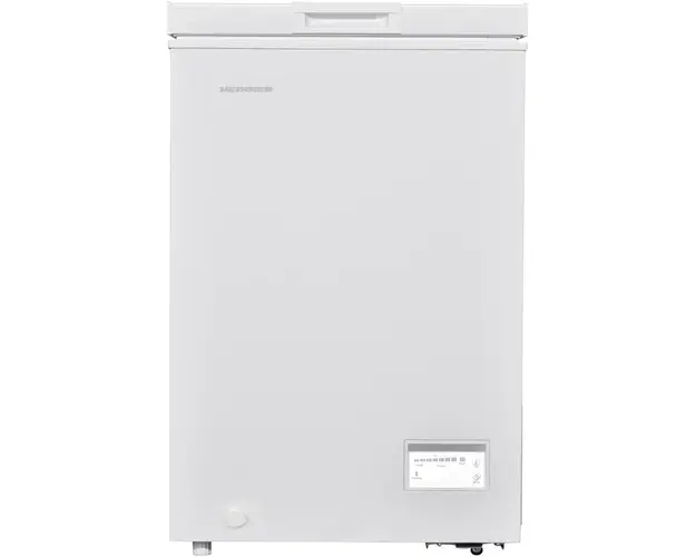 Lada frigorifica Heinner HCF-HM100CE++, 98 l, Clasa E, Convertibila Frigider/Congelator, Control electronic, Alb