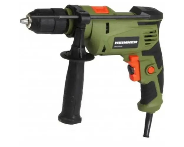 Masina de gaurit si insurubat (bormasina) cu percutie Heinner 810W13MM, 810 W, 3000 RPM, 13 mm mandrina automata