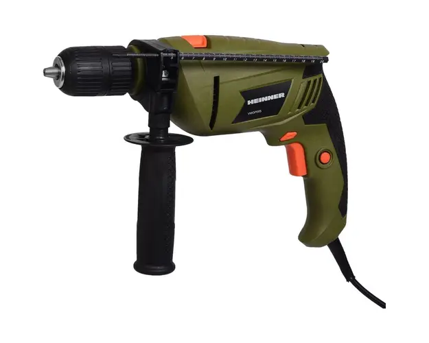 Masina de gaurit si insurubat (bormasina) cu percutie VMGP005, 800 W, 3100 RPM, mandrina automata, motor din cupru