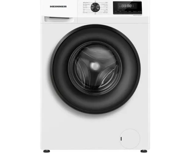 Masina de spalat rufe Heinner HWM-H6010IVSMC+++, 6 kg, 1000 rpm, Motor Inverter, Clasa C, Display digital,blocare acces copii, Alb