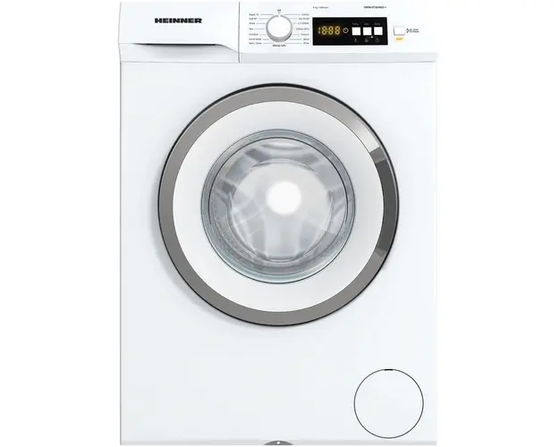 Masina de spalat rufe Heinner HWM-VT1814KD++, capacitate 8kg, 1400RPM, Clasa D, 15 programe, blocare acces copii, alb