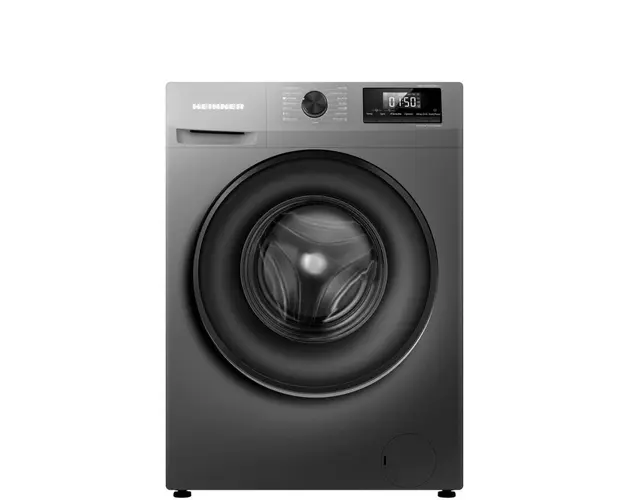 Masina de spalat rufe Heinner HWM-H7014IVSMTC+++, 7kg, 1400RPM, slim, Clasa C, Inverter, 15 programe, Gri Titanium