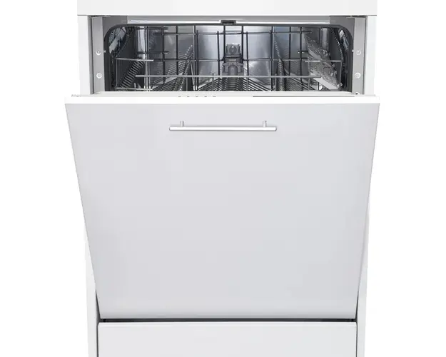 Masina de spalat vase incorporabila Heinner HDW-BI6005IE++, 12 Seturi, 5 programe, Clasa E, Half load, Aquastop, 60 cm