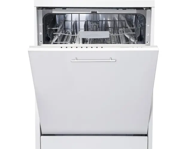 Masina de spalat vase incorporabila Heinner HDW-BI6092TE++, 12 Seturi, 9 programe, Clasa E, Control touch, Half load, Buzzer final program, Aquastop, 60 cm