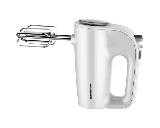 Mixer de mana HM-300WH, 300W, 5 Viteze, Functie Turbo, Accesorii din Inox