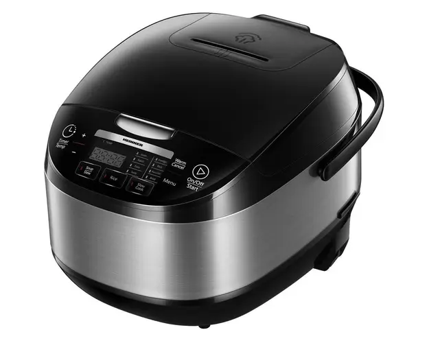 Multicooker HMCK-5BK, 5 L, Vas antiadeziv, 11 programe, Timer, Control Touch, Functie mentinere la cald, Negru
