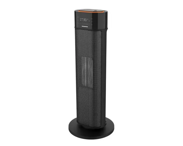Radiator ceramic cu umidificare Heinner HCH-LH2000BK, 2000 W, Functie umidificare, Display LED, Control touch, Telecomanda, Fucntie ECO, Oprire automata, Functie Oscilare, Negru