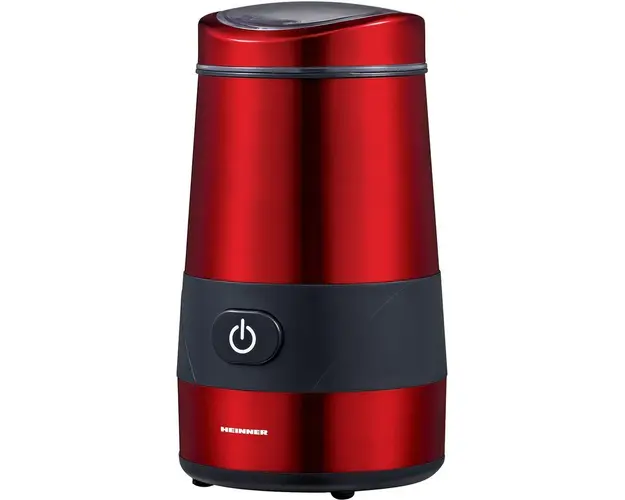 Rasnita electrica HCG-200RD, 200 W, 60 g, interior inox, rosu