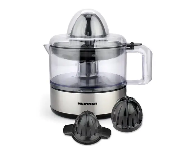 Storcator de citrice Heinner Limme C300SS, 30W, 500ml, 2 conuri