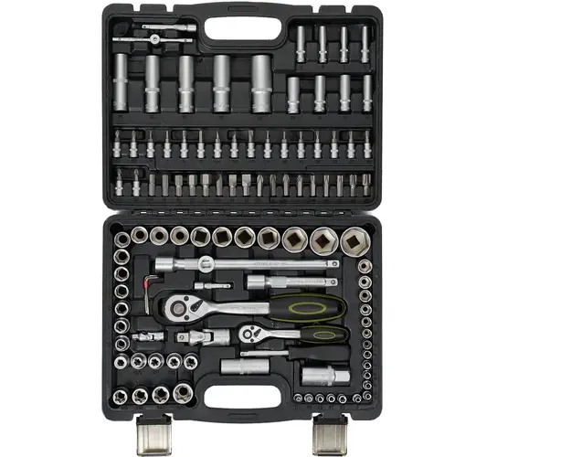 Trusa multifunctionala 108 piese Heinner CTSM011, material chrome-vanadium
