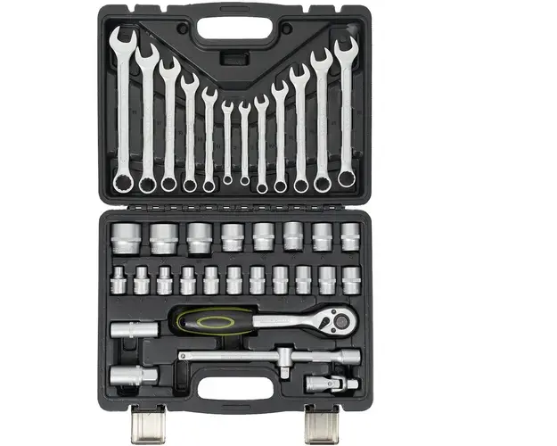 Trusa multifunctionala 37 piese Heinner CTSM013, material chrome-vanadium