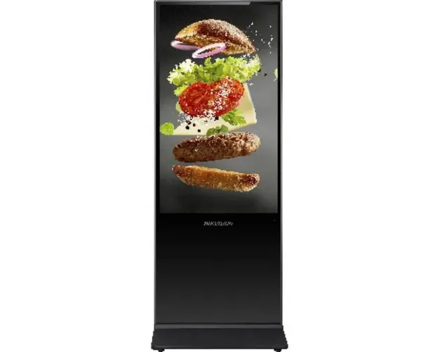 Monitor LED Hikvision DS-D6055UL-B/S 54.6 inch UHD VA 6.5 ms 60 Hz