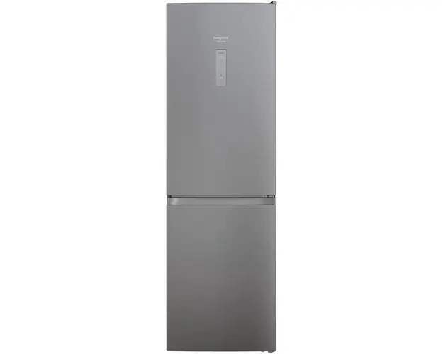 Combina frigorifica Hotpoint HAFC8 TO32SX, 335l, Total No Frost, Clasa E, H 191.2 cm, Inox