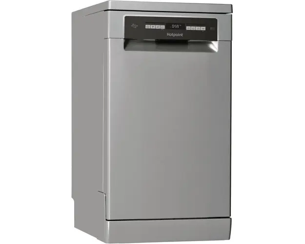 Masina de spalat vase Hotpoint HSFO3T223WCX, 10 seturi, 9 programe, Clasa E