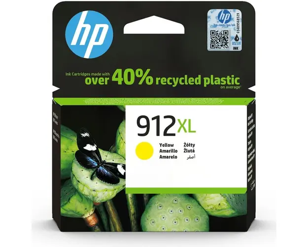 Cartus Hp 3Yl83Ae Ink 912Xl Hy Yellow Original, eligibil Hp Instant Ink