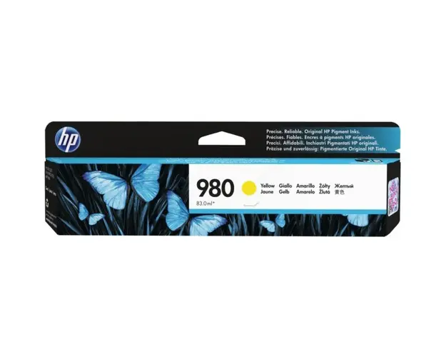 Cartus HP 980, 6600 pagini, Yellow