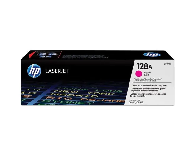 Toner MAGENTA NR.128A CE323A 1,5K ORIGINAL LASERJET CM1415FN CE323A