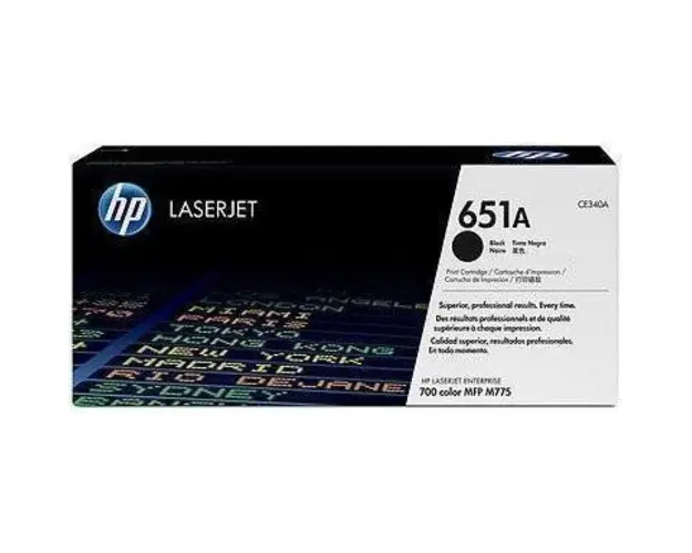CE340A Toner Cartridge 651A Black