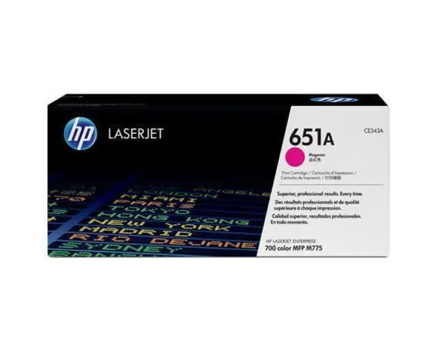 CE343A Toner Cartridge 651A Magenta