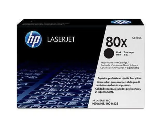 CF280XD Toner Cartridge 80X Black Dual Pack