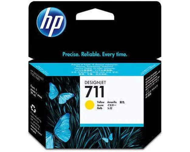 CZ132A Ink Cartridge 711 Yellow - 29ml