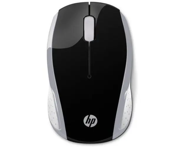 Mouse wireless HP 200, Argintiu
